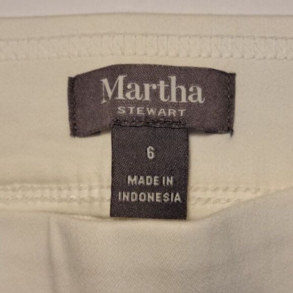 MarthaāStewartāKnitĀ DenimāAnkleāJeansāw/āZipperāDetailāSzā6 - Picture 8 of 12